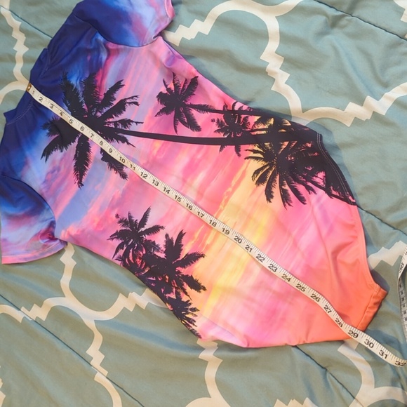 Blackmilk Miami sunset bodysuit size m - Picture 5 of 6